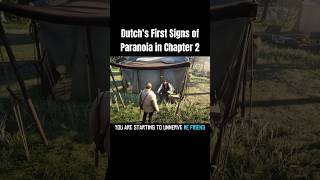 Dutch’s First Signs of Paranoia rdr2 reddeadredemption gaming [upl. by Reitrac]