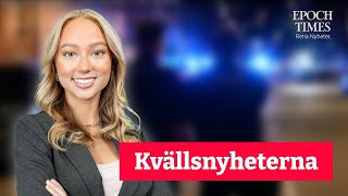 Kvällsnyheterna den 30 september – med Indra Kleinert [upl. by Eiddet]