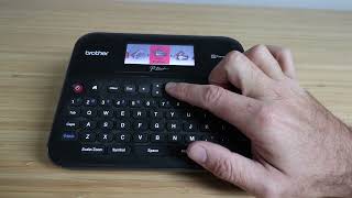 How To Use Brother P Touch Label Maker 610 and 600 amp Features [upl. by Vanzant]