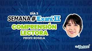 Guía EXANI II Resuelta Día 3 Compresión Lectora Semana EXANI II [upl. by Yremrej148]