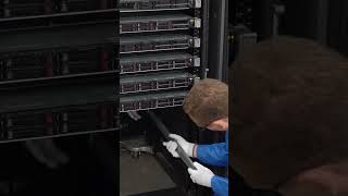 HPE ProLiant DL360 Gen 10  Rack Installation serverrack datacenter itinfrastructure serverroom [upl. by Preston]