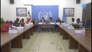 Conférence de presse hebdomadaire de la MINUSCA [upl. by Odradlig]