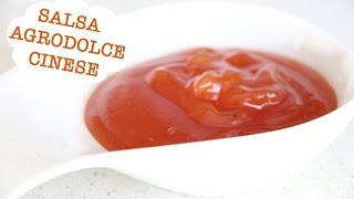 SALSA AGRODOLCE CINESE  come quella del ristorante cinese [upl. by Gabie]