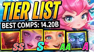 BEST TFT Comps for Patch 1420B  Teamfight Tactics Guide  Set 12 Ranked Beginners Meta Tier List [upl. by Ardnoid]