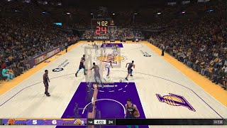 LA Lakers Vs Phoenix Suns NBA 2K play now [upl. by Anoek819]