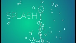 Sketchist Speed Animation  Water Splash 1st Attempt [upl. by Doane]