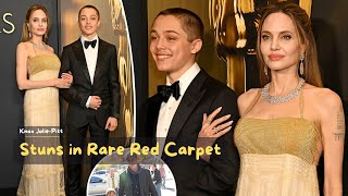 Knox Jolie Pitt Stuns in Rare Red Carpet Appearance with Angelina Jolie [upl. by Naloj947]