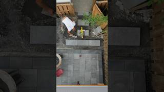 BACKYARD TRANSFORMATION pavers patio shorts [upl. by Irehj544]