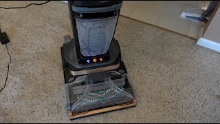 Bissell Hydrosteam Carpet Cleaner how to properly use the machine [upl. by Ynabe22]