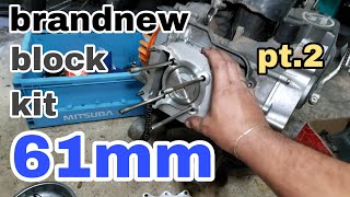 Bnew 61mm Block Kit  Suzuki HAYATE  pt2 [upl. by Demp]