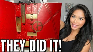 ARMANI ADVENT CALENDAR UNBOXING FINALLY A LUXURY BEAUTY ADVENT WITH THE BEST VARIETY 🙌🏽 [upl. by Enairb993]