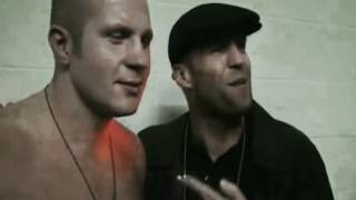 Fedor and Jason Statham Backstage [upl. by Elmo]