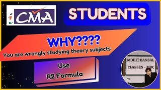 Score Good Marks in Theory Subjects  CMA theory subjects study strategy  cmaexams cmainter [upl. by Ignaz]