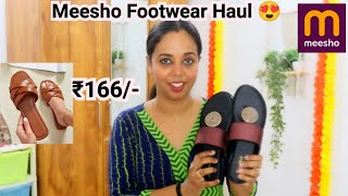 Meesho foot wear haul  Meesho Trending  Meesho finds Foot wear Haul Malayalam [upl. by Ahsinom320]