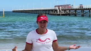 Busselton Jetty Swim  swimming with your eyes open [upl. by Dann]