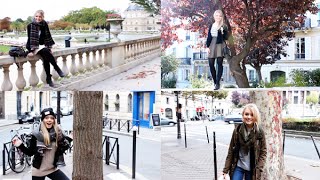 4 HERBST OUTFITS  Inspirationen aus Paris [upl. by Adi]