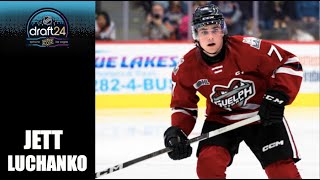 2024 NHL Draft  Jett Luchanko  2324 Highlights [upl. by Carlin]