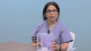 Incentive Spirometer Demonstration [upl. by Ellak768]