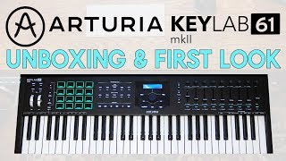 Arturia Keylab mkII Unboxing amp First Look [upl. by Duke]