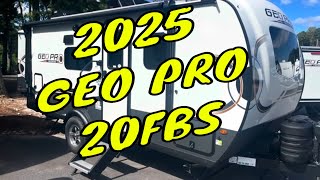 NEW 2025 ROCKWOOD GEO PRO 20FBS OFF ROAD TRAVEL TRAILER FOREST RIVER Dodd RV WALKTHROUGH SOLAR [upl. by Aisha818]