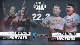 CrossFit Open Workout 222 Live Announcement [upl. by Dombrowski]