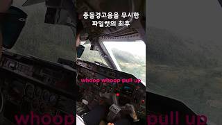 충돌경고음을 무시한 파일럿의 최후whoop whoop pull up GPWS 테슬라 오토파일럿 파일럿 [upl. by Netsirt]