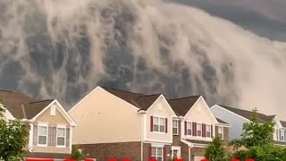 Beware of These Terrifying Shelf Clouds 🌪️ shorts Viral [upl. by Signe]