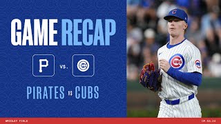 Cubs vs Pirates Game Highlights  9324 [upl. by Benedick]