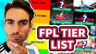 Ranking the BEST FPL Assets  FPL TIER LIST [upl. by Cammi]