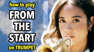 How to play From The Start on Trumpet  Brassified [upl. by Hansel]