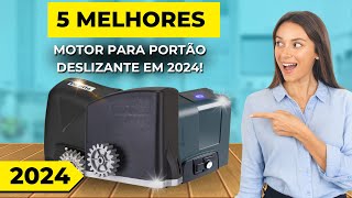 💥Atualizado 5 Melhores Motor Para Portao Deslizante Em 2024 [upl. by Atinob]