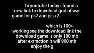 download god of war 12 high compressed not mediafire link trust me 100 working by tamilan [upl. by Neret]