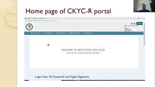 Reporting to CKYC portal Central KYC Registry [upl. by Queenie744]