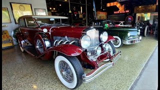 A 1930 Duesenberg J Murphy Convertible Sedan Berline [upl. by Endys531]