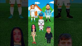 De Quien Es Cada Objeto Ronaldo vs Messi vs Mr Beast vs Georgina [upl. by Nayt]