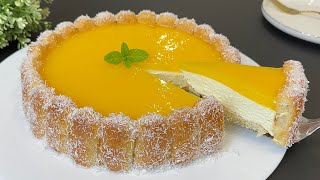 Se hai Arancia 🍊fai questa deliziosa torta senza FORNO FACILISSIMA e BUONISSIMA🤩 [upl. by Korney]