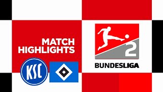 Karlsruher SC  Hamburger SV  Highlights  2 Bundesliga 2425 [upl. by Ydennek]