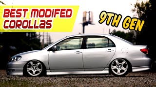 CRAZY INSANE Modified Corolla 9th Gen Compilation  Stance [upl. by Lenoyl936]