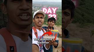 2 min mei banaya weather predictor😲 science mountains experiment [upl. by Hatokad]