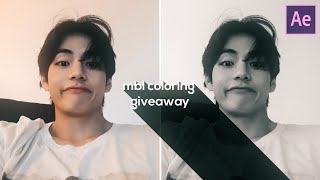 mbl coloring giveaway after effects [upl. by Ramyaj924]