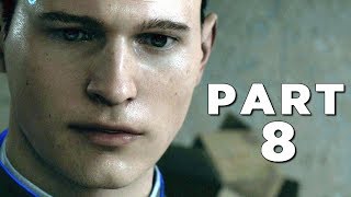 DETROIT BECOME HUMAN Walkthrough Gameplay Part 8  HANK PS4 Pro [upl. by Yellat895]