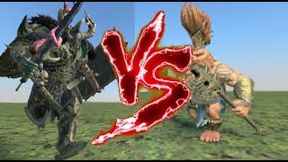 Chaos Lord of Nurgle VS Daemon Slayer Total War Warhammer 3 [upl. by Angy]