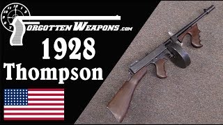 The Marines First SMG 192128 Thompson Gun [upl. by Esom]