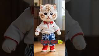 Cute Cat Dance💙🐾🤗shorts cute cat [upl. by Stambaugh]