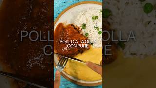 Pollo a la olla sin aceite es posible con esta receta 👩‍🍳👨‍🍳 [upl. by Gilliette652]