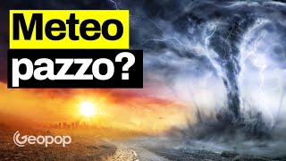 Caldo da pazzi e incendi a sud temporali assurdi a Nord cosa succede È il cambiamento climatico [upl. by Meehsar821]