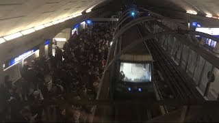 Trafic perturbé sur la ligne 14  Time Lapse [upl. by Korns516]