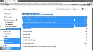 Free Google Webmaster Tools Video Tutorial Online in HD [upl. by Dilaw]