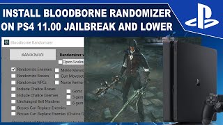 install Bloodborne Randomizer Mod on PS4 1100 Jailbreak [upl. by Sik]