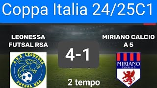 🏆 🏆 🇮🇹 Leonessa Futsal  Miriano Calcio Gol Tatumirak №7 [upl. by Nelav]